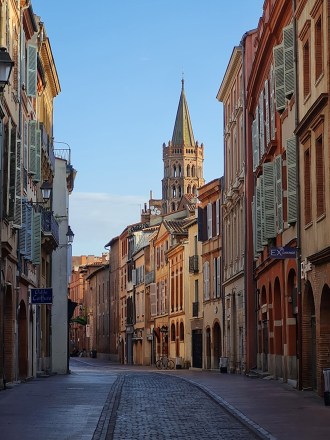 Photo du centre-ville de Toulouse